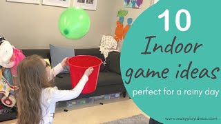 PLAY INSPIRATION | Ultimate Rainy Day Survival: 10 Indoor Game Ideas for Kids!