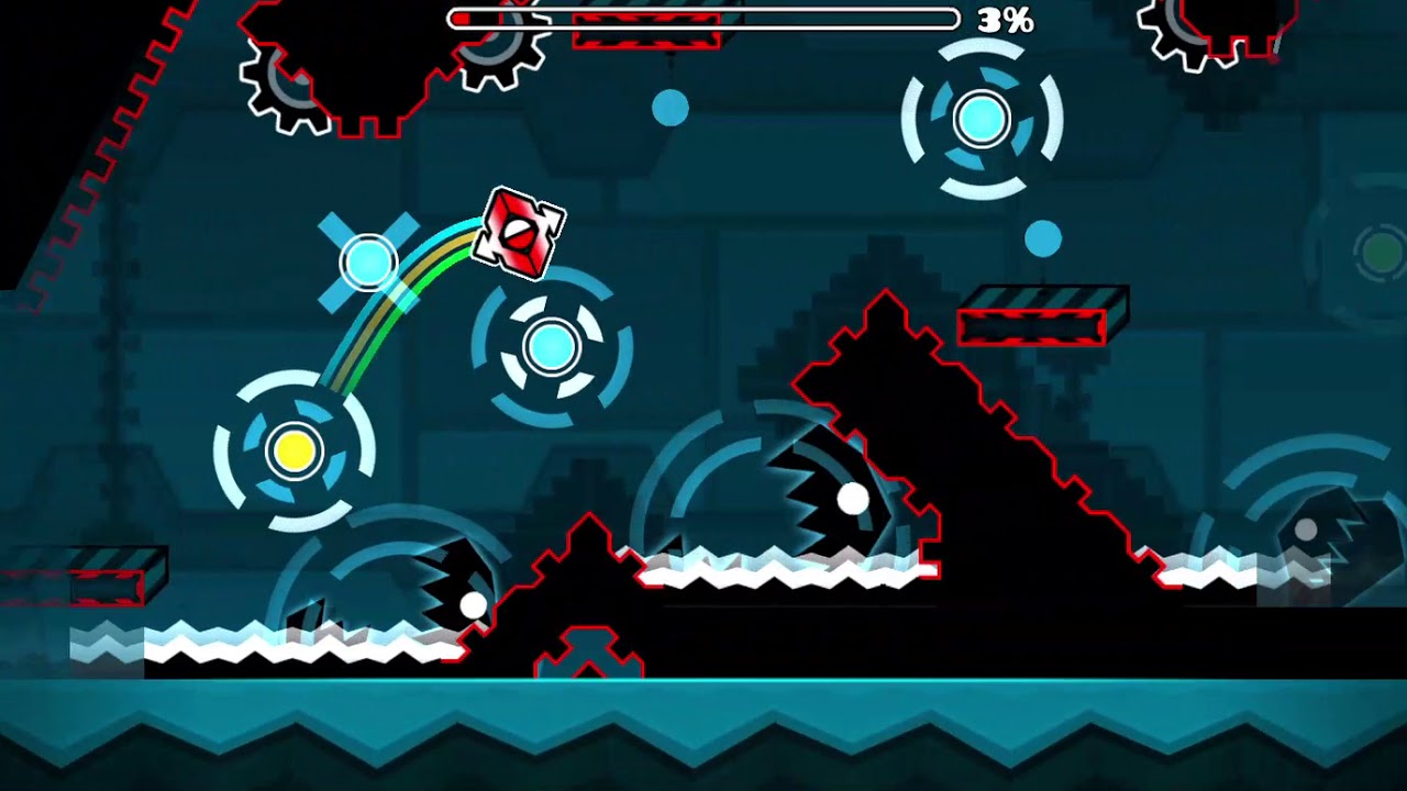 Geometry dash probando demons (Lag Edition) YouTube