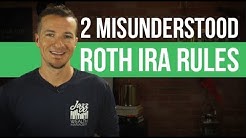 2 things people misunderstand about the Roth IRA for retirement. 