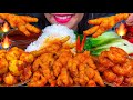 MAKAN CEKER AYAM UDANG TELUR PEDAS *SPICY CHICKEN FEET SHRIMPS EGGS ASMR Eating Sounds