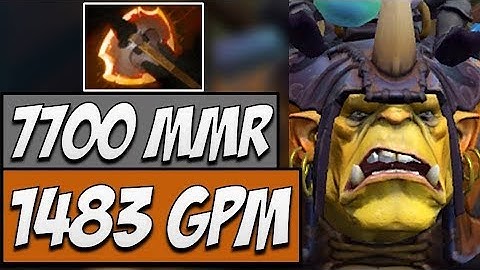 Dota 2 7.22 - Ahjjit 1483 GPM Alchemist - BATTLEFURY BUILD ROAD TO TI11