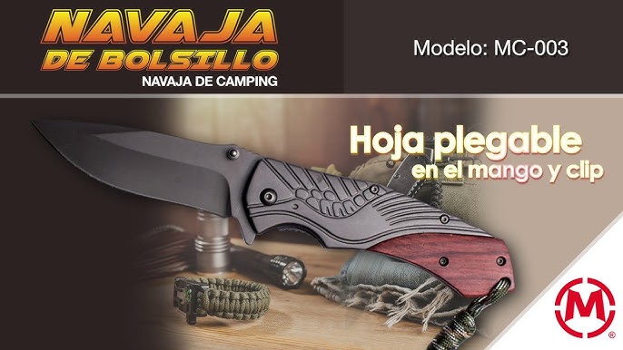 CUCHILLO CON KIT DE SUPERVIVENCIA - Mendoza Sports