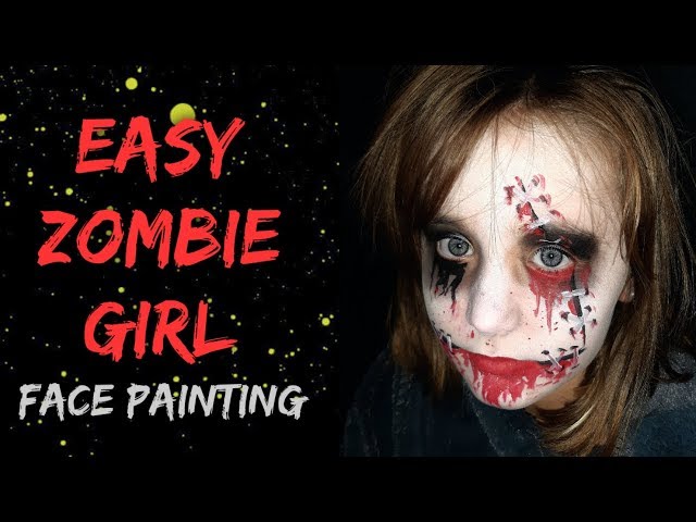How to do Zombie Make-up — Quick, Step-By-Step Face Painting Instructions «  Agostino Arts