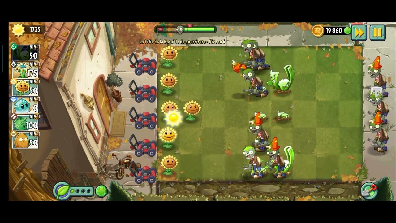Zombie Challenge: Defeat Zombies Using Only the Harcéleri Plant!
