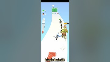 Muscle Rush | All Levels Gameplay Walkthrough | New Level 180 | ios, android, Mobile Game #shorts