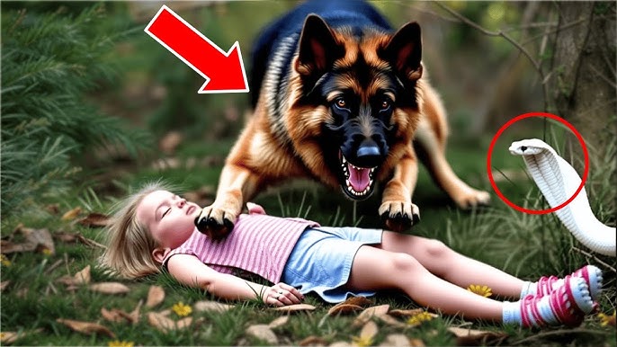 Amazing Story About A Dog That Saved A Little Girl At The Cost Of His Own  Life!