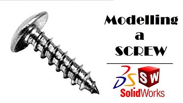 How to Make a Screw and Render it | Solidworks Tutorial 2021