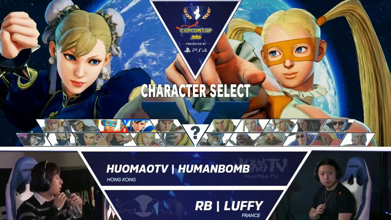 SFV: HuomaoTV HumanBomb vs RB|Luffy - Capcom Cup 2016 Day 1 Top 32 - CPT2016