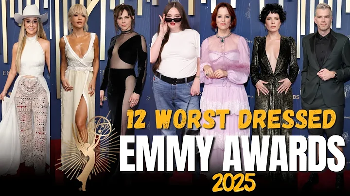TOP 12 WORST DRESSED AT THE EMMY AWARDS 2025! (EMMYs Red Carpet)