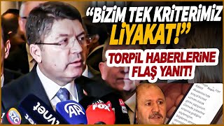 Adalet Bakanlığındaki Torpil Haberlerine Bakan Tunçtan Flaş Yanıt Bizim Tek Kriterimiz Liyakat