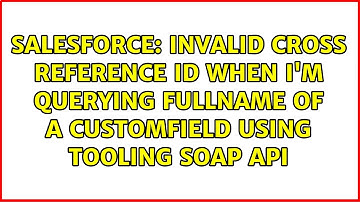 Invalid cross reference Id when I