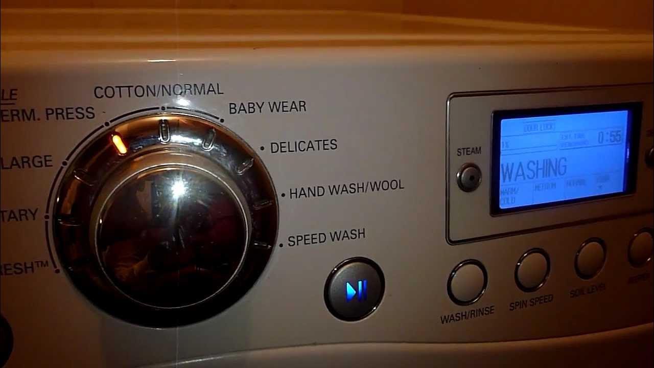 LG TROMM FRONT LOAD WASHER WITH LAUNDRY PEDESTAL YouTube