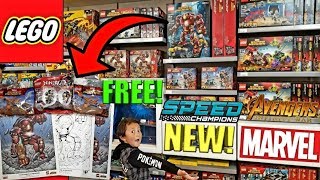 LEGO!!! The MARVEL AVENGERS INFINITY WAR Movie TOY Premiere! Shopping At The LEGO STORE! Free Stuff! LEGO!!! The MARVEL AVENGERS INFINITY WAR Movie TOY Premiere! Shopping At The LEGO STORE! Free Stuff!