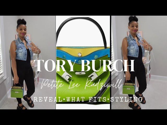 Unboxing Tory Burch Petite Lee Radziwill Double Bag & What Fits Inside 