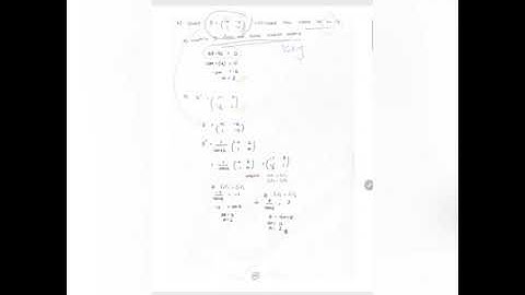 chapter 2 : inverse matrix