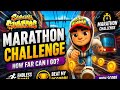 Endless Marathon Run 😱 Subway Surfers No Crash Challenge!