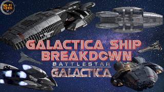 Battlestar Galactica Ship Breakdown