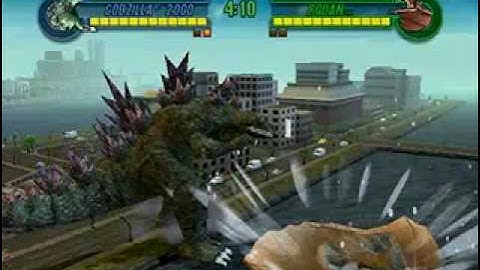 Godzilla: Save The Earth-Godzilla v.s. Rodan