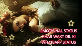 đŸ˜ªEmotional status(Har waqt dil mein teri) Himesh Reshammiya