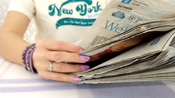 ASMR Fall Asleep To Crinkly Newspaper Page Turning 💤 • No Talking