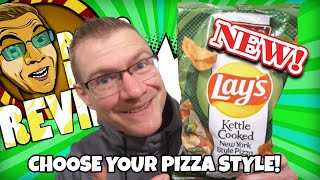 NEW LAYS FLAVOR ICONS NEW YORK STYLE PIZZA TASTE AND REVIEW