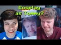Tommy Reacts to George COSPLAYING AS HIM