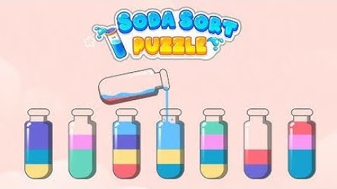 Soda Sort Puzzle Water Colour Game Level 34 #games #puzzlegame