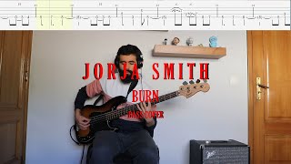 Jorja Smith - Burn [Bass Cover + Tabs]