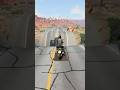 ¿A cuál velocidad cruzarías TÚ? #beamng #gaming #moto