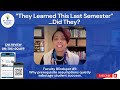 Faculty Blindspot #1: “They Learned This Last Semester”:Snapshot 240