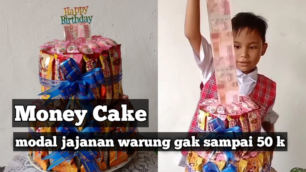 Cara Membuat Money Cake Dari Snack - Pandanbuttercream ...