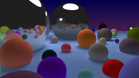 Realtime RayTracing engine with C++ and OpenCL
