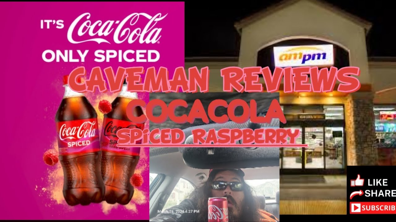 Gas Station Finds #3. CocaCola Spiced Raspberry Review. 