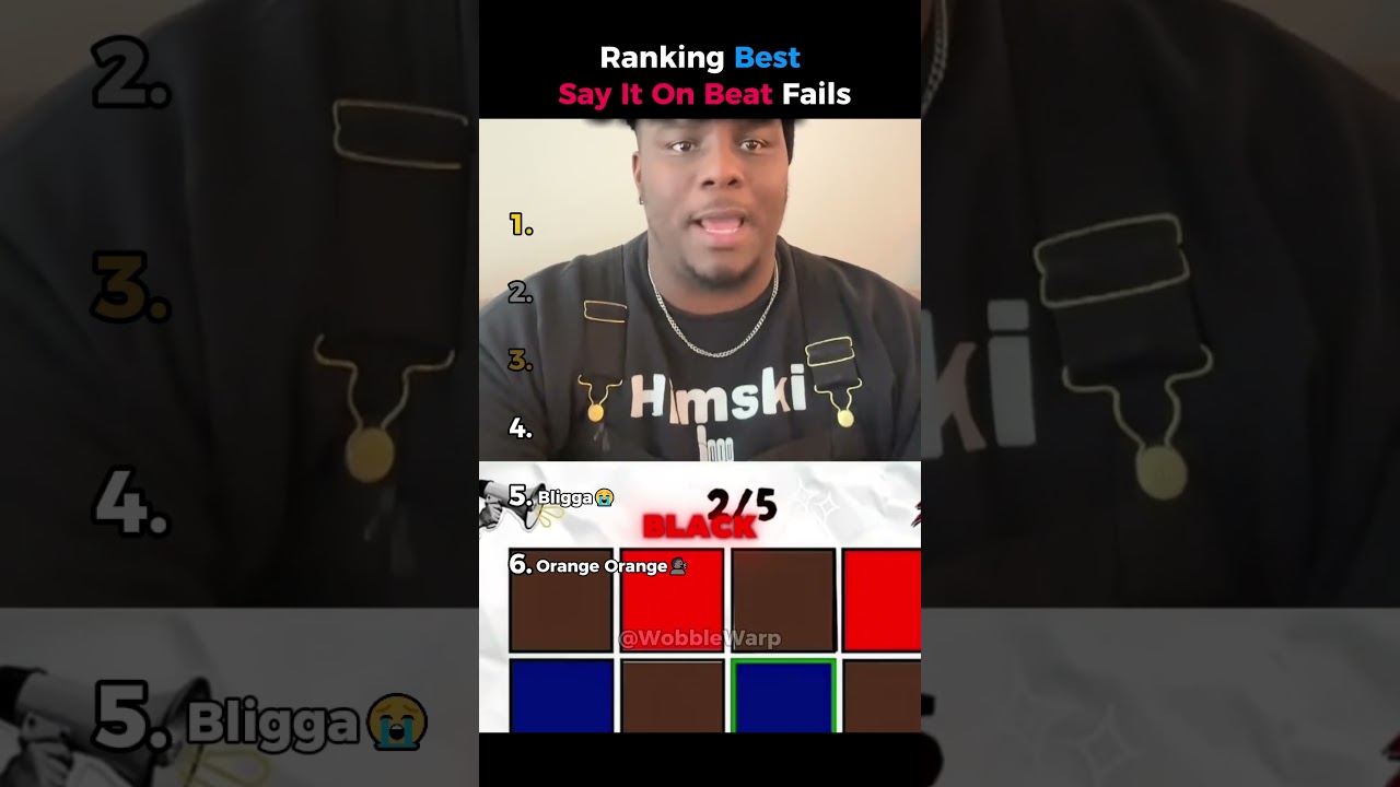 Ranking Best Say It On Beat Fails😂💀