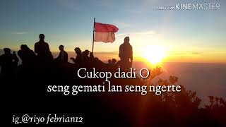 Cukup dadio seng gemati