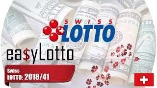 Swiss LOTTO Switzerland 23 May 2018