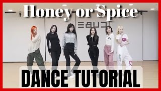 LIGHTSUM - 'Honey or Spice' Dance Practice Mirrored Tutorial (SLOWED)