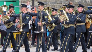 Central Band of the Royal Air Force Return to Barracks