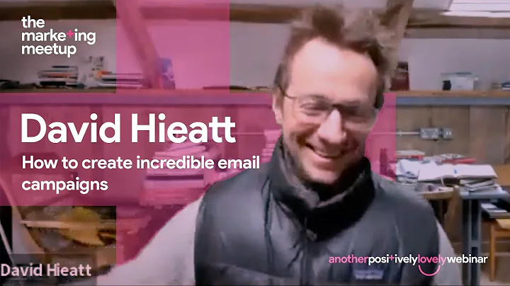 How to create incredible email campaigns - David H...