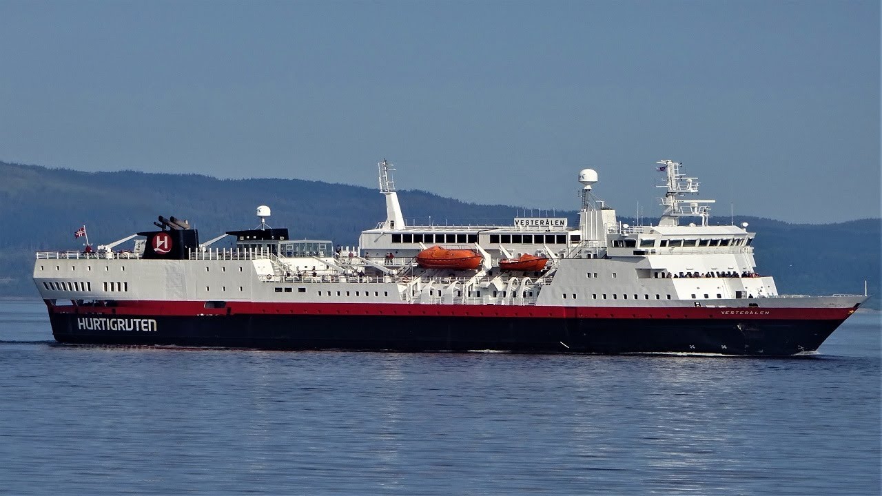 Hurtigruten MS Vesterålen ~ Trondheim til Bodø ~ Part 3 - YouTube