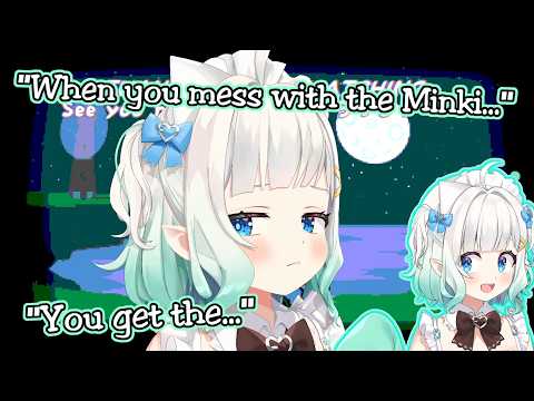 You can't mess with the Minki【 Mint Fantôme 👻✨ 】