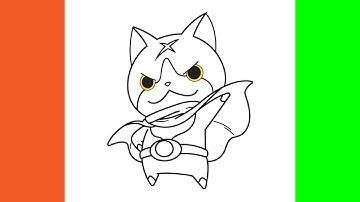 How To Draw Hovernyan From Yo-Kai Watch | D4Drawing