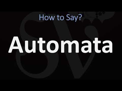 How to Pronounce Automata? (CORRECTLY)
