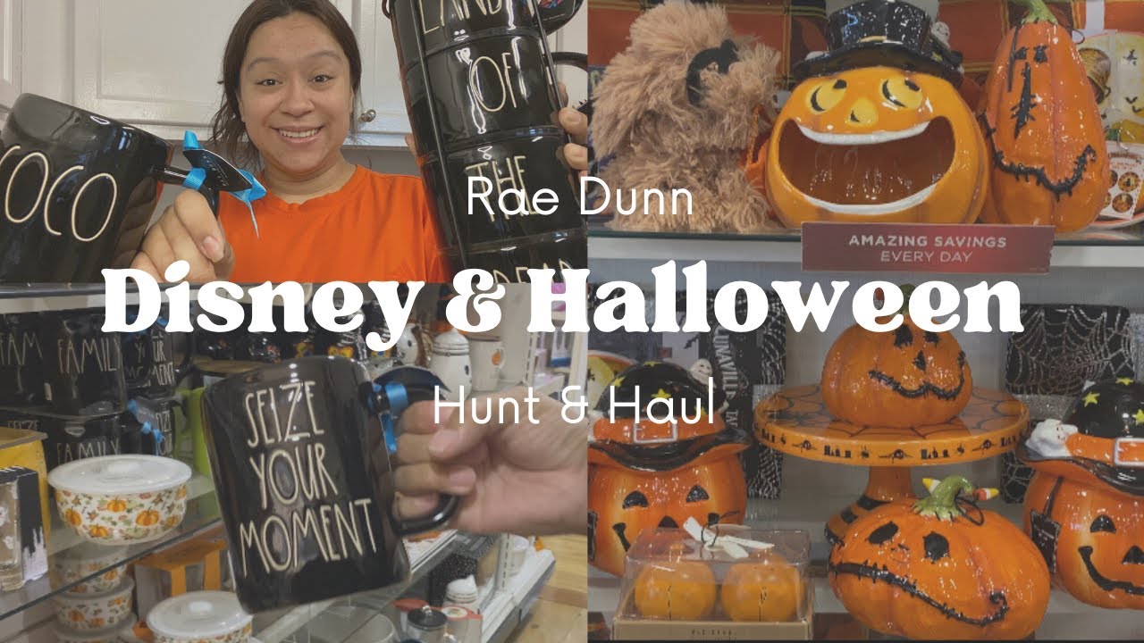 Rae Dunn Disney & Halloween Hunt/Haul YouTube