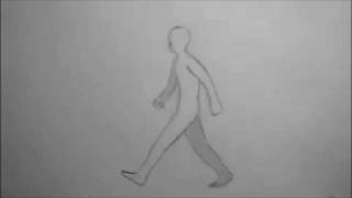 Fast pace walk cycle
