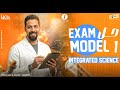 Exam Model 1 Integrated Science 2026 First Term حل الامتحان الاول علوم متكامله لغات كتاب المعاصر