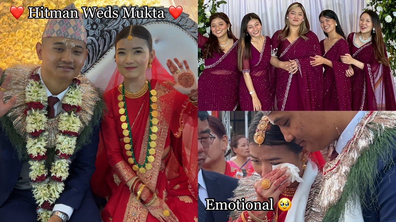 MUKTA WEDS HITMAN 🤍 | Emotional 🥹| Vlog | Supriya Gurung