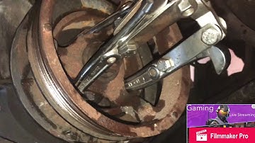 How to remove harmonic balancer crankshaft pulley with three jaw puller