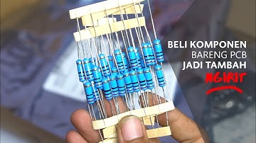 Komponen berkualitas, mewah banyak pilihan, bisa order bareng JLCPCB di LCSC Electronics