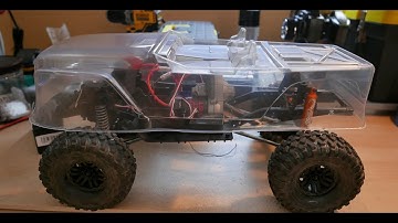 SCX10ii Kit Build   Wheelbase Reduction